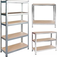 HUMBERG Metalna polica za odlaganje 4843, 180 x 90 x 30 cm