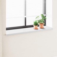 Prozorska klupčica, bijela, 120 x 40 x 4,5 cm, PVC