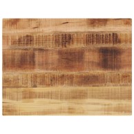 Ploča stola 90 x 50 x 3,8 cm 38 mm pravokutna puno drvo grubo mango, prirodno