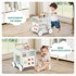 NORTHIX Hodalica za bebe, s prostorom za pohranu, Montessori, drvo, zelena