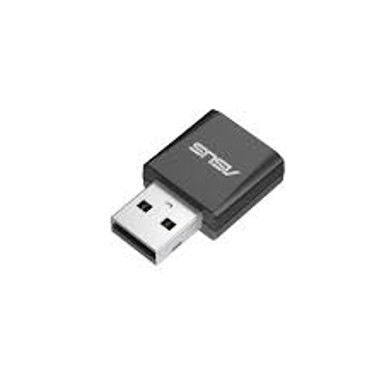 ASUS USB adapter WiFi 7 Nano, tri-band, USB, WPA3, crni