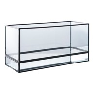 HOUSE NORDIC Stakleni svijećnjak Hurricane