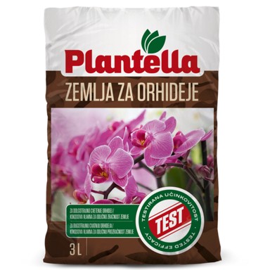 PLANTELLA Zemlja za orhideje 3 l