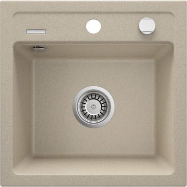 DEANTE Sudoper Zorba, granit, 440E, sand