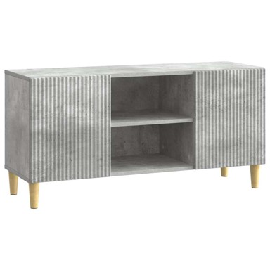TV ormarić, 102 x 34,5 x 50 cm, konstruirano drvo, betonsko siva