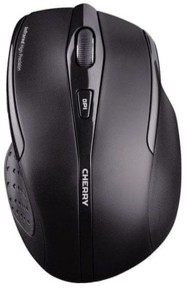 CHERRY Miš MW 3000, bežični, USB, crni