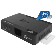 TELE SYSTEM Prijemnik satelitski TS9018HEVC, DVB-S/S2 s tivùsat smart karticom