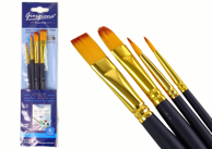 Set umjetničkih četkica, 4 kom.