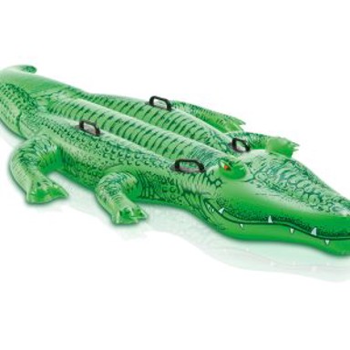INTEX Napuhac za bazen krokodil s ručkama 58562, 203 x 215 x114 cm