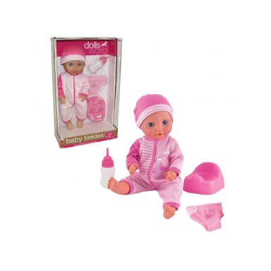 DOLLS WORLD Interaktivna beba, 38 cm