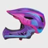 ROCKBROS Dječja biciklistička kaciga s odvojivom čeljusti TT-32SBPP-S, veličina S, ljubičasta