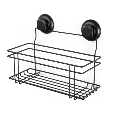 COMPACTOR Polica Bestlock Black All Purpose Holder samostojeća 30x20,5 cm, crna