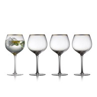 LYNGBY GLAS Set od 4 čaše za gin & tonic Palermo, 650 ml