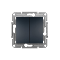 SCHNEIDER ELECTRIC Sklopka serijska Asfora, antracit