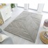 FLAIR RUGS Sivi vuneni tepih Lino Leaf, 120 x 170 cm