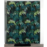 TENDANCE Zavjesa za kadu s integriranim alkama, 180x200cm, poliester