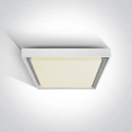 Stropna svjetiljka DM67384A/W/W, LED 30 W, IP54, bijela