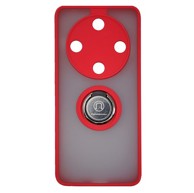 MAXMOBILE Maskica za Honor Magic 6 Lite / Honor X50 5G MATTE RED WITH RING