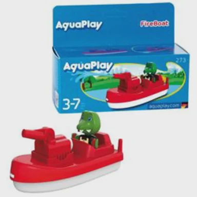 AQUAPLAY Igračka FireBoat, crvena i bijela