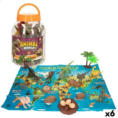 COLORBABY Set za igru dinosauri 19 dijelova