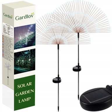 MALATEC Set solarnih lampi za fontanu 2 kom, bijeli