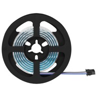 LED traka 4 kom, crna/prozirna, 120 x 0,8 x 0,3 cm