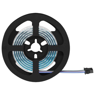 LED traka 4 kom, crna/prozirna, 120 x 0,8 x 0,3 cm