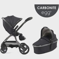 EGG Dječja kolica Egg3 2u1 Carbonite