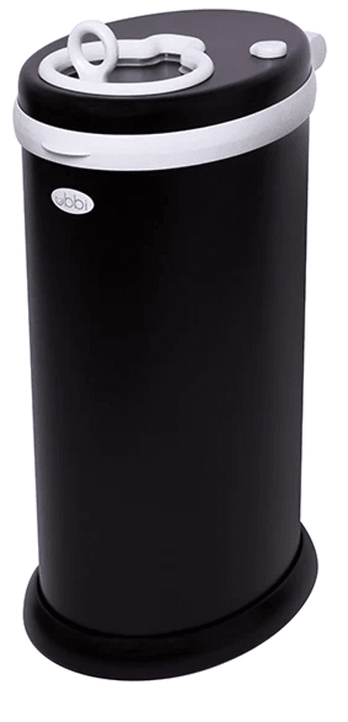 UBBI Koš za pelene, mat crna