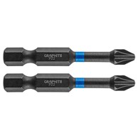 GRAPHITE Udarni bit PZ2, 50 mm, 2 kom.