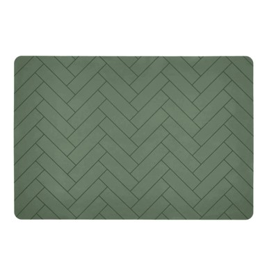 SÖDAHL Zeleni silikonski podmetač Tiles, 33 x 48 cm