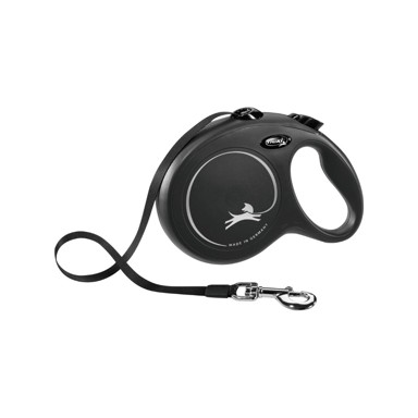 FLEXI New Classic M traka 5 m crna