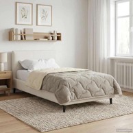 Puni pokrivač za cijelu godinu, krem, 155 x 220 cm