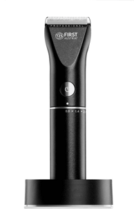 FIRST AUSTRIA Bežični trimer za kosu, baterija 2000 mAh, keramička oštrica, rad do 180 min, crna