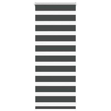 Zavjesa zebra crna, 60 x 100 cm (širina tkanine: 55,9 cm, materijal: poliester)