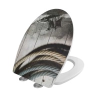 Sporospuštajuća WC daska Rope