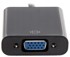 APTEL Adapter HDMI na VGA D-Sub, puni HD, 15 cm, crni