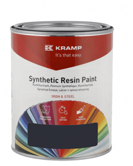 KRAMP Boja za strojeve Case IH, siva, visoki sjaj, 1 l
