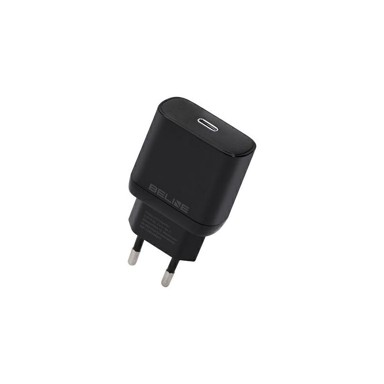 BELINE Kućni punjač BLNCB30 GaN, 30W, PD3.0, USB-C, crni