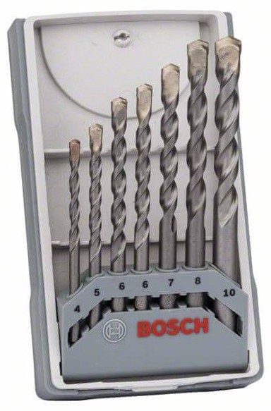 BOSCH 7-dijelni set bušilica za beton CYL-3, 4/5/6/6/7/8/10 mm (2607017082)
