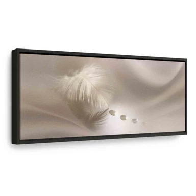Slika Delicate Feather, 90x30 cm