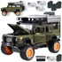 Terensko vozilo 1:24 s LED svjetlima, maslinasto