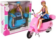 BARBIE Lutka na skuteru s dodacima, roza