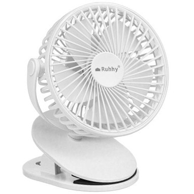 MG Ventilator Clip, bežični stolni, bijeli