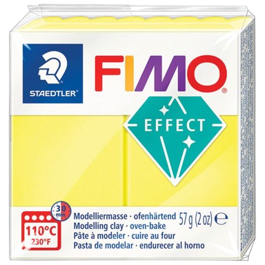 STAEDTLER Fimo Effect Neon masa za modeliranje 57 g 8010-101 žuta