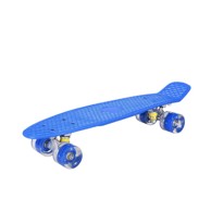 Skateboard sa LED kotačima, plava