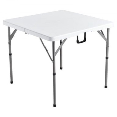 VEVOR Mahjong stol, preklopivi, za 4 igrača, 86 x 86 x 74 cm, bijeli