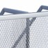 NORTHIX Metalni sakupljač časopisa A4, 4 pretinca, 30 x 25 x 15 cm