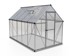 PALRAM Hybrid 6x10 polikarbonatni staklenik, 185x306 cm, aluminij