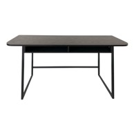 ACTONA Pomoćni stol Darlington 40x140 cm Dekor jasena crni